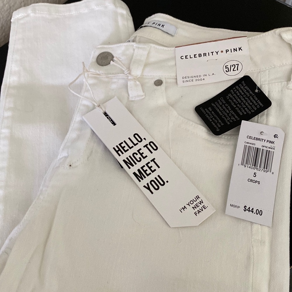 Crop White Pants!